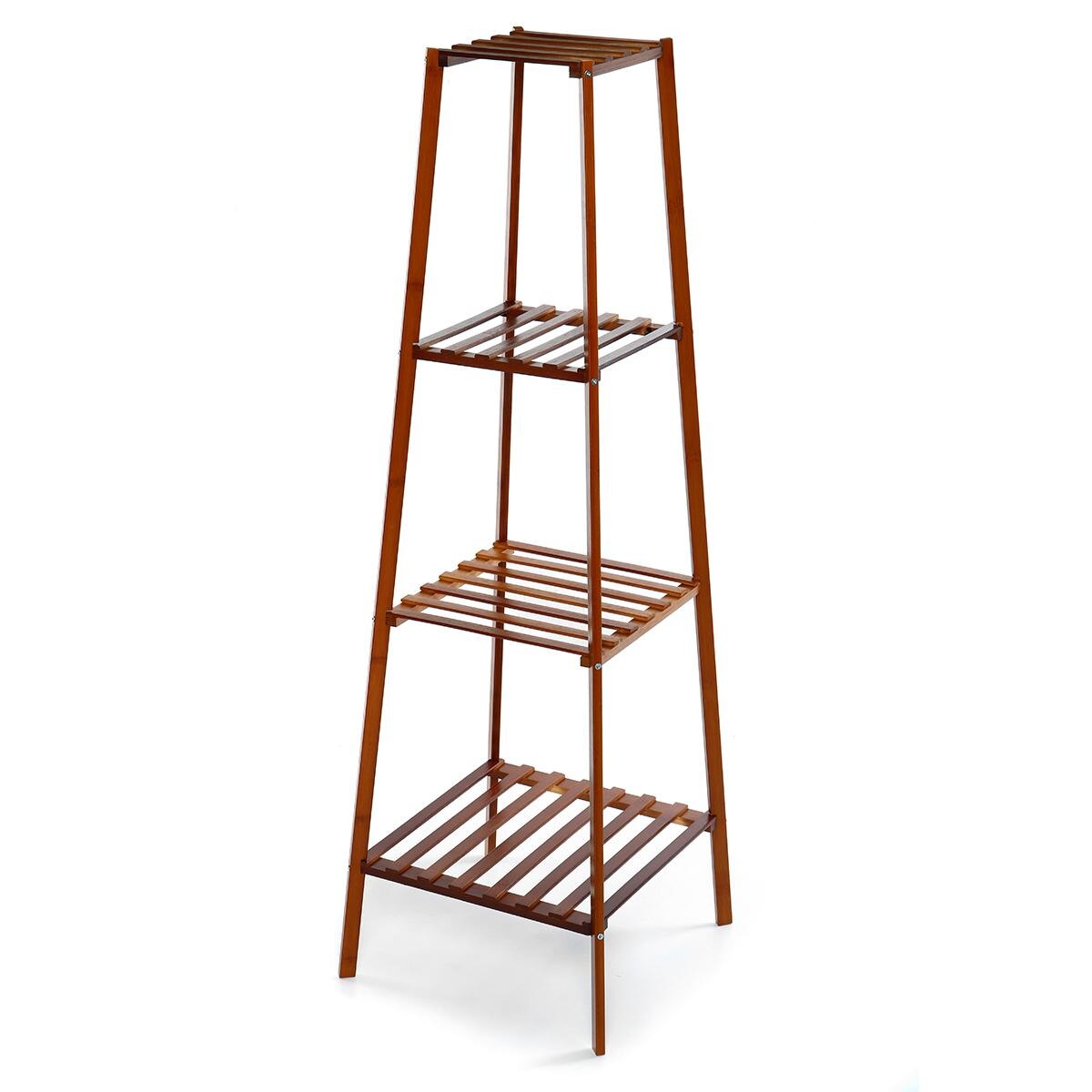 Unieke Houten Rekken Bamboe Plant Stands Kan Houde... – Vicedeal