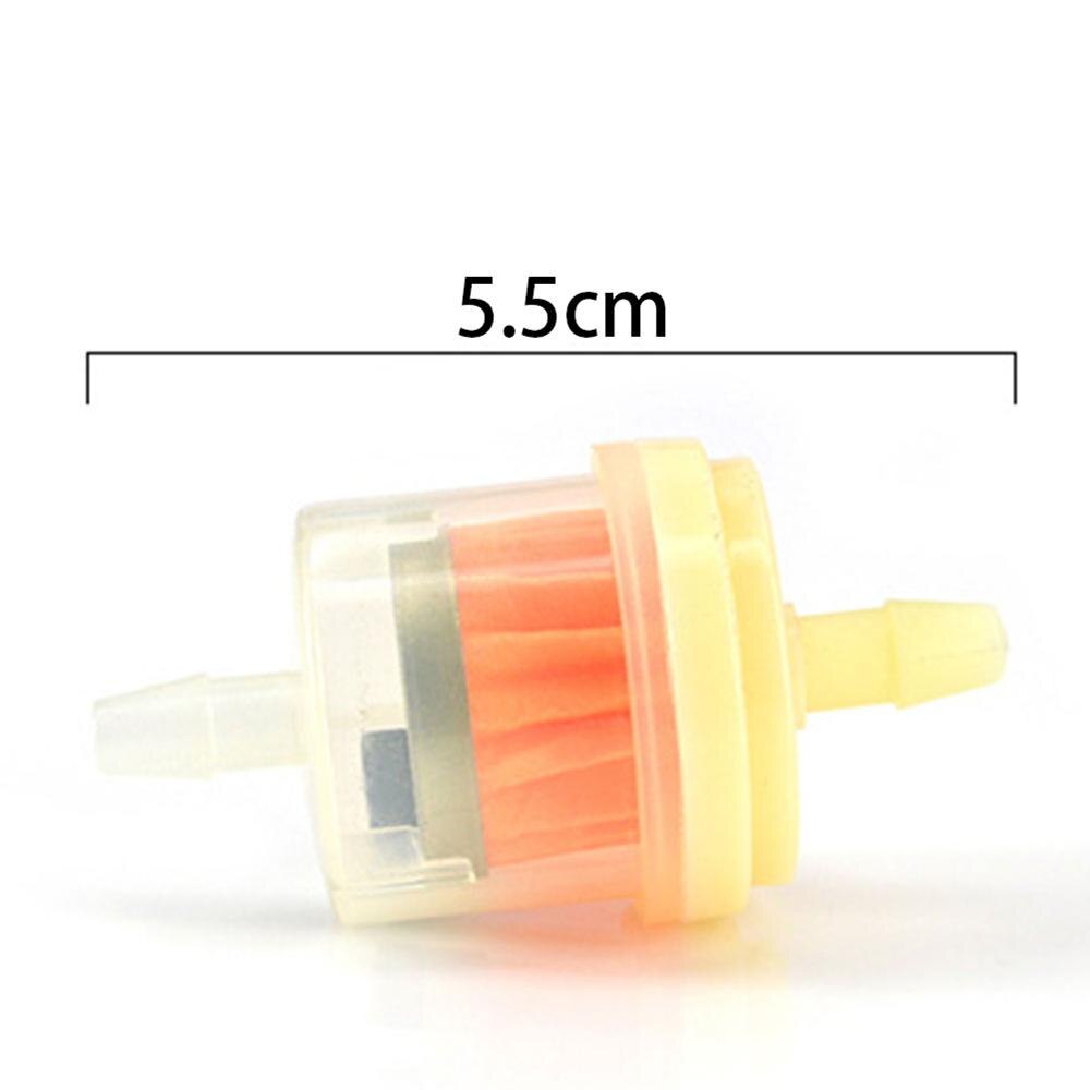 10 pièces universel moto Mini petit moteur en ligne Carb carburant gaz filtre 1/4 "6mm
