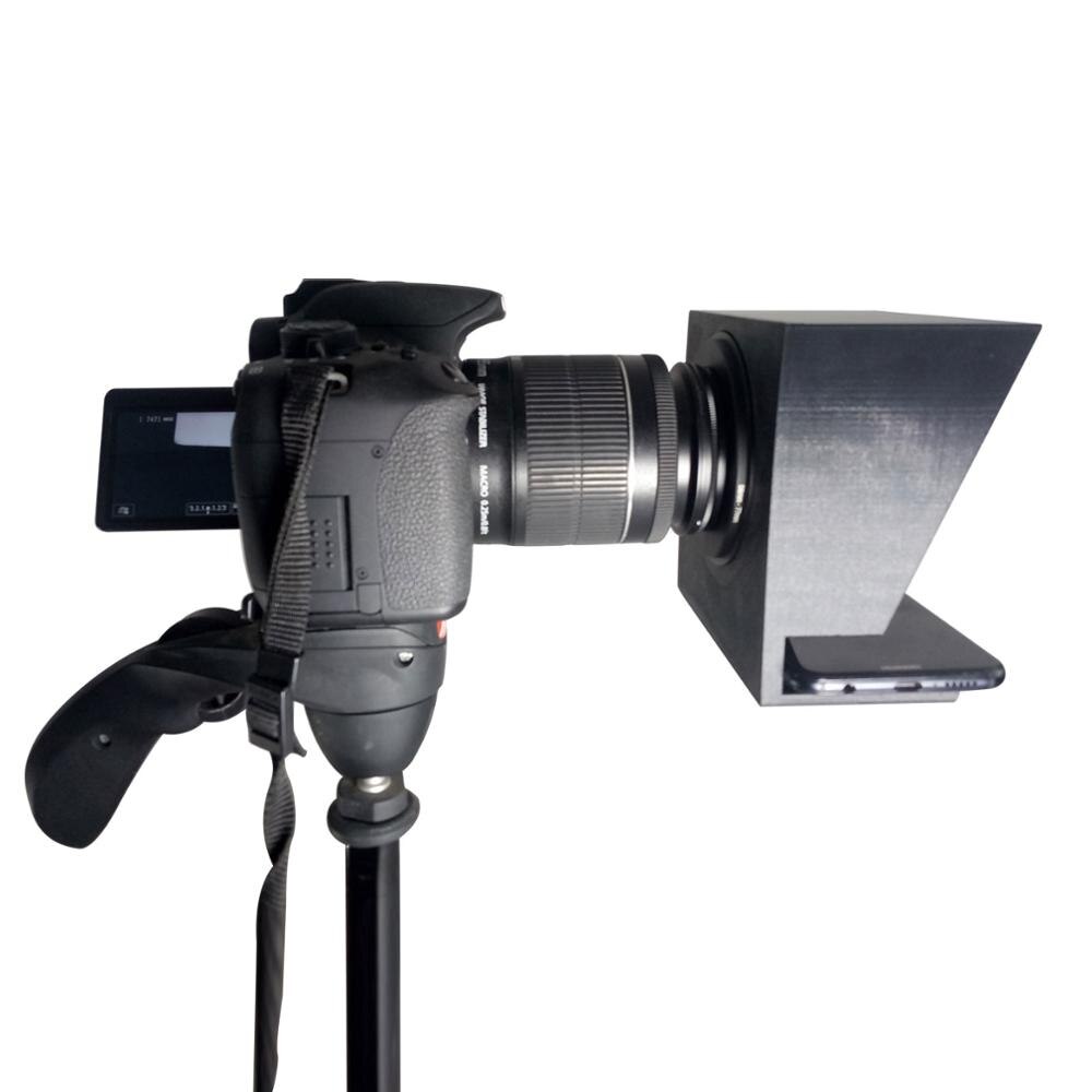 Tzt Mini Teleprompter Draagbare Inscriber Mobiele Teleprompter Artefact Video Met Afstandsbediening