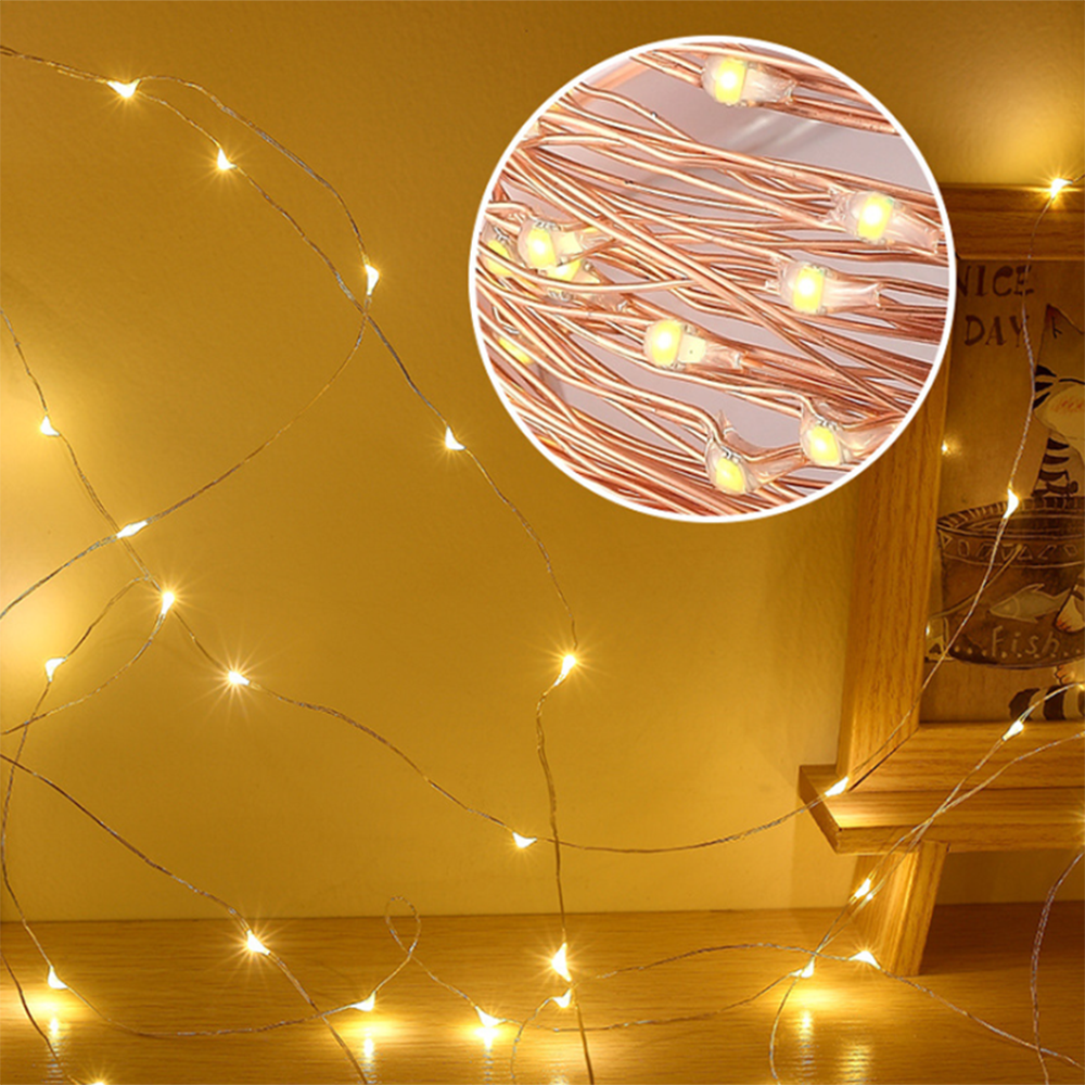 Fairy Lights Led 2 * Aa Batterij Aangedreven Kerst Bruiloft Decoratie Guirlande Indoor Outdoor Party Decoratie Licht String
