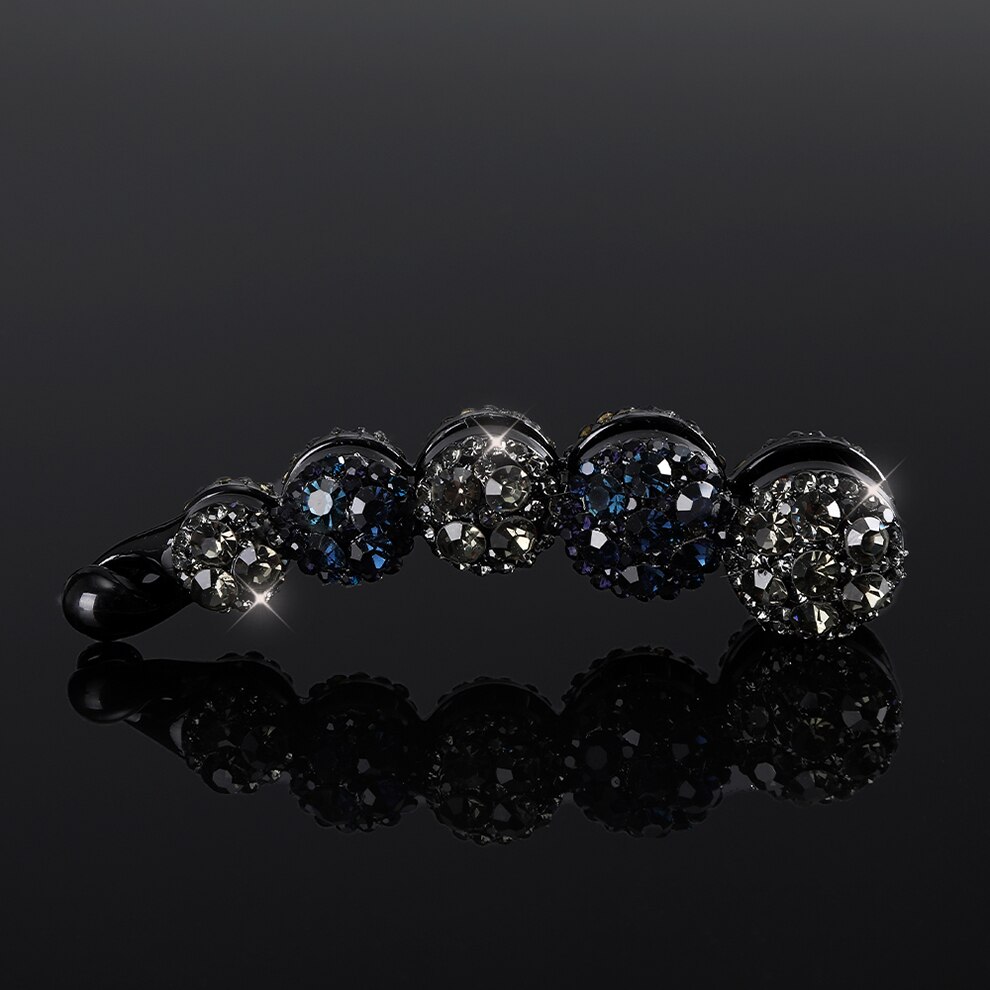 Molans Rhinestone Haarspelden Muti-Kleur Diamant Twist Haarspeld Plastic Banaan Clip Voor Meisjes Haar Grips Haaraccessoires: 5122H