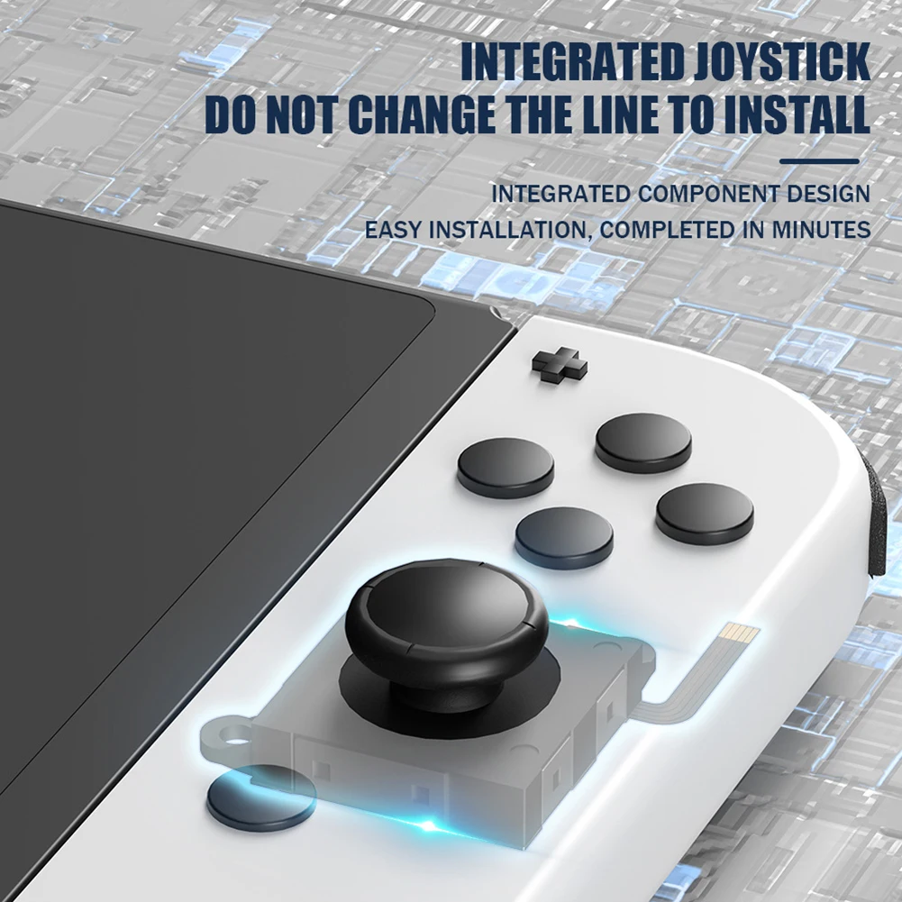 Joystick à effet Hall pour Nintendo Switch/Lite/OLED Joycon, bâton de pouce analogique sans dérive, bâton électromagnétique, 1/2 pièces