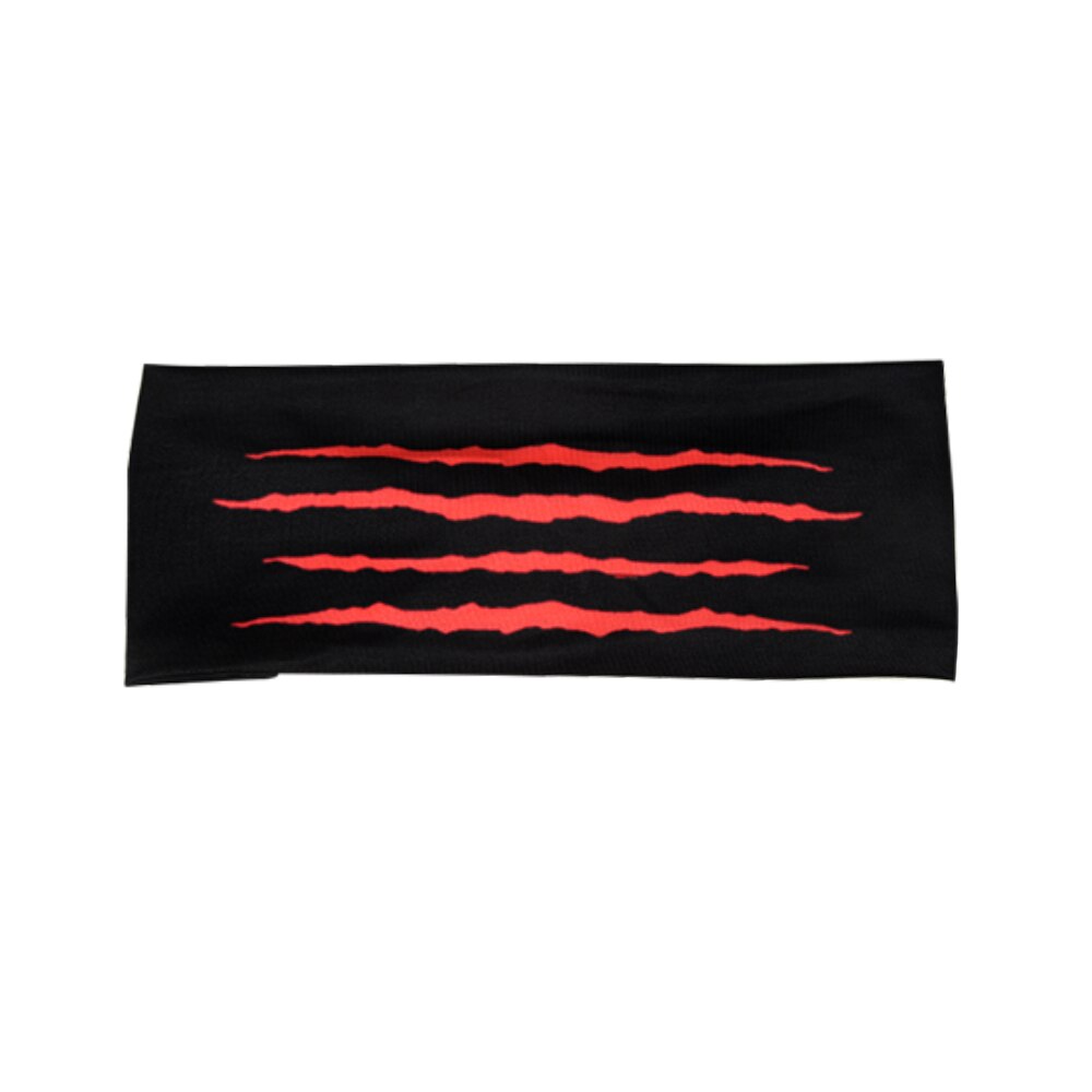 Cintas de Pelo para entrenamiento al aire libre para hombre, cintas para el pelo para deportes, Fitness, Yoga, correr, elásticas, antideslizantes para interior, Unisex, 1 Uds.: Rojo