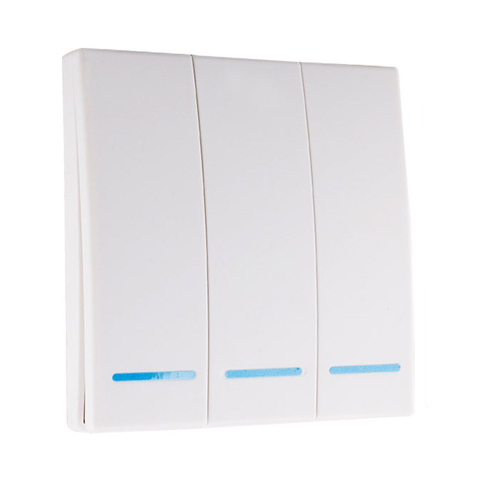 110V 220V Receiver Smart Switch Wireless Switch Light RF Remote Control AC Wall Panel 86 Type 433Mhz Wireless Switches: A3 