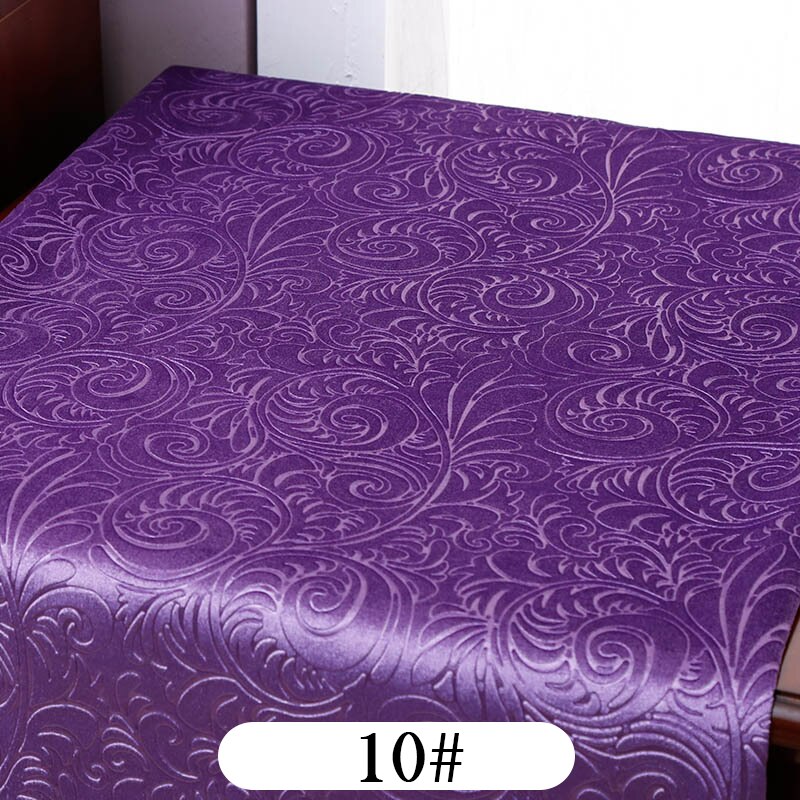 145cm Wide Embossed Golden Upholstery Velvet Fabric For Sofa Burnout Velvet Cloth Curtains Purple Grey Red by the Meter: 10