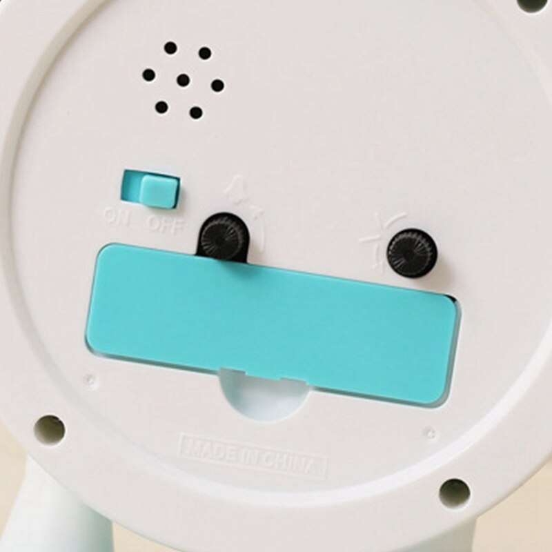 Reloj despertador para dormitorio, Robot con movimiento de brazo articulado, decoración de dibujos animados, para niños, regreso a la escuela