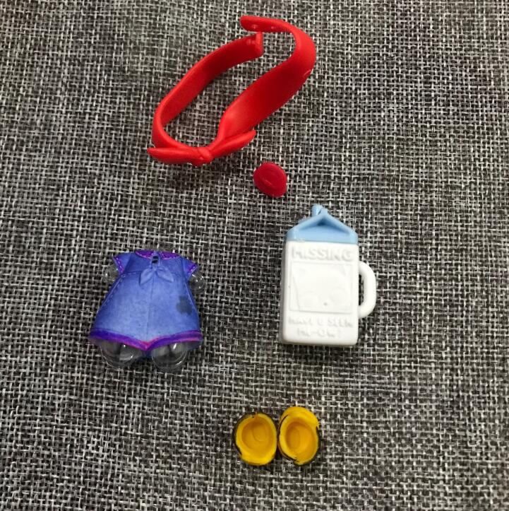 A set of original LoLs doll clothes, glasses, bottles, shoes accessories for LOLs accessories