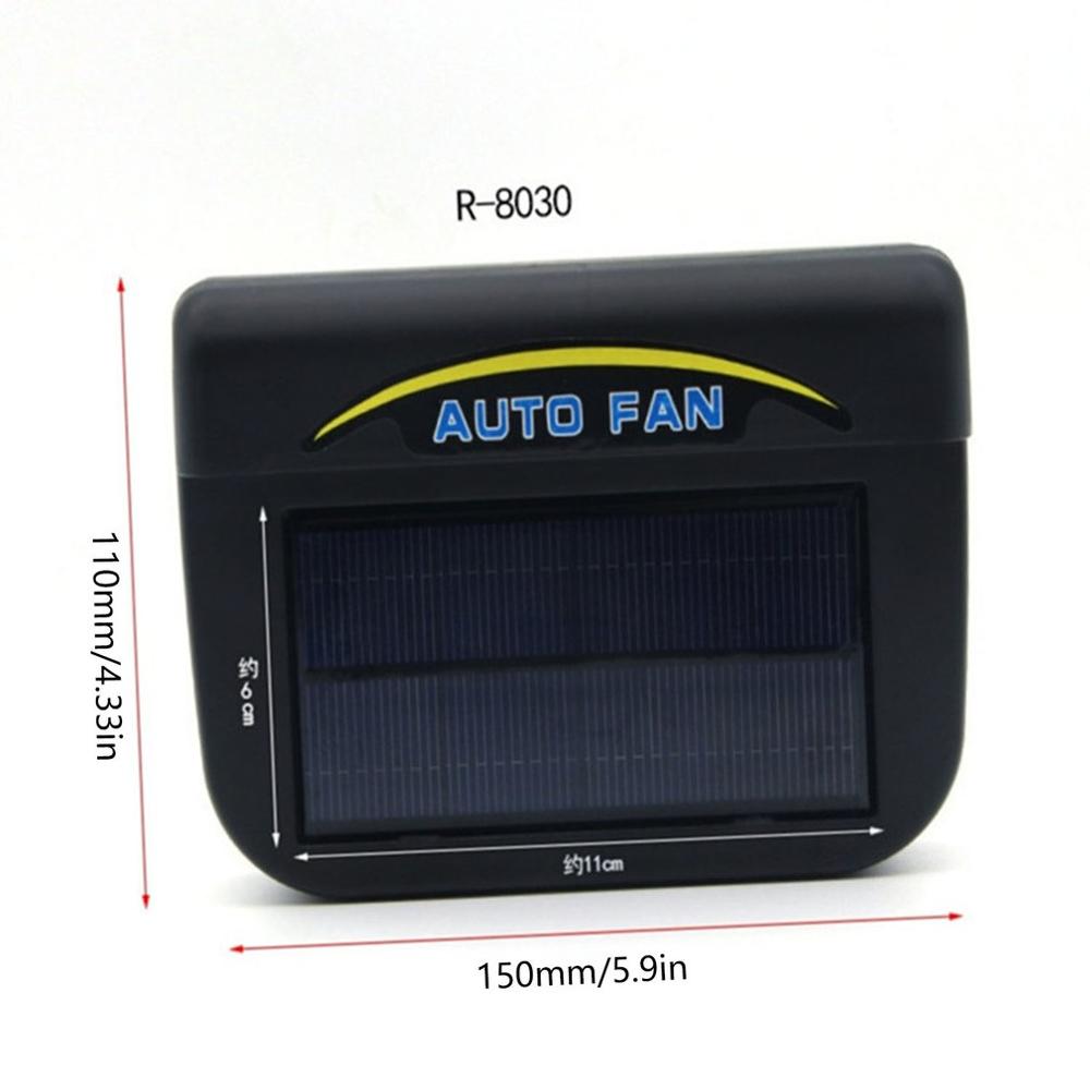 Solar Power Mini Air Conditioner Car Easy To Install Air Vent Cool Fan Car Air Conditioner Ventilation