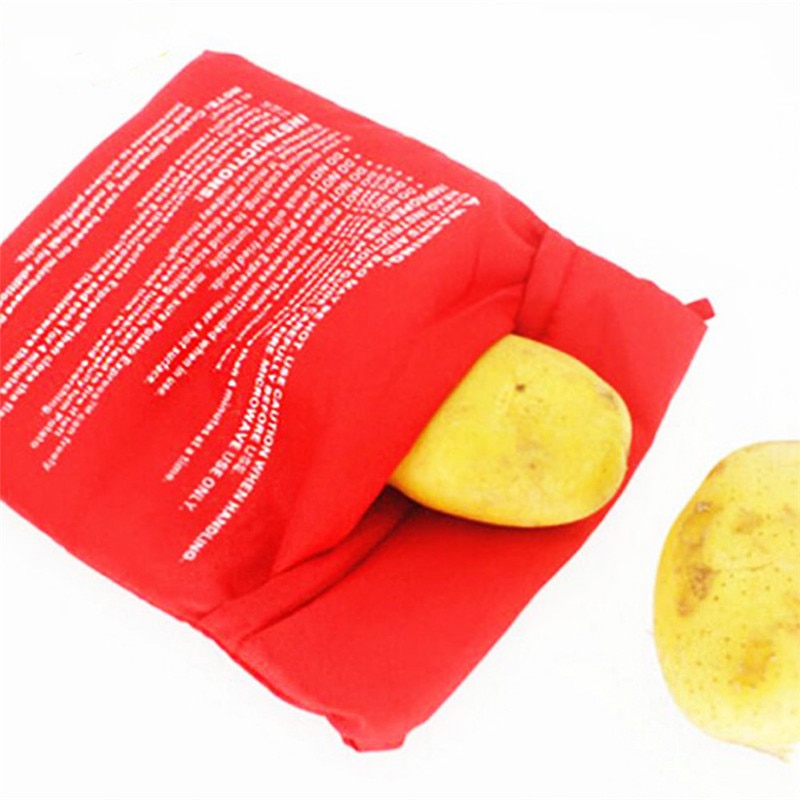 Magnetron Bakken Aardappelen Tas Om Te Koken Stoom Pocket Quick Fast Gebakken Aardappelen Rijst Zak Wasbare Cooker Bag