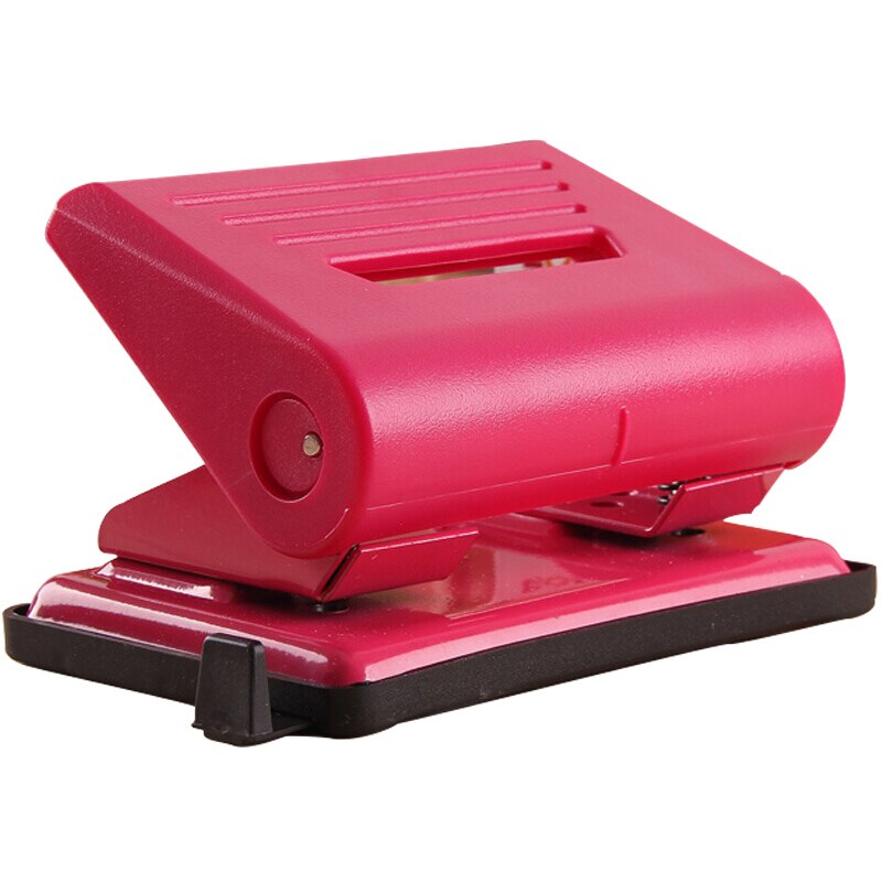 837 paper puncher keypunch standard two hole punch office punch with scale troqueladora de papel
