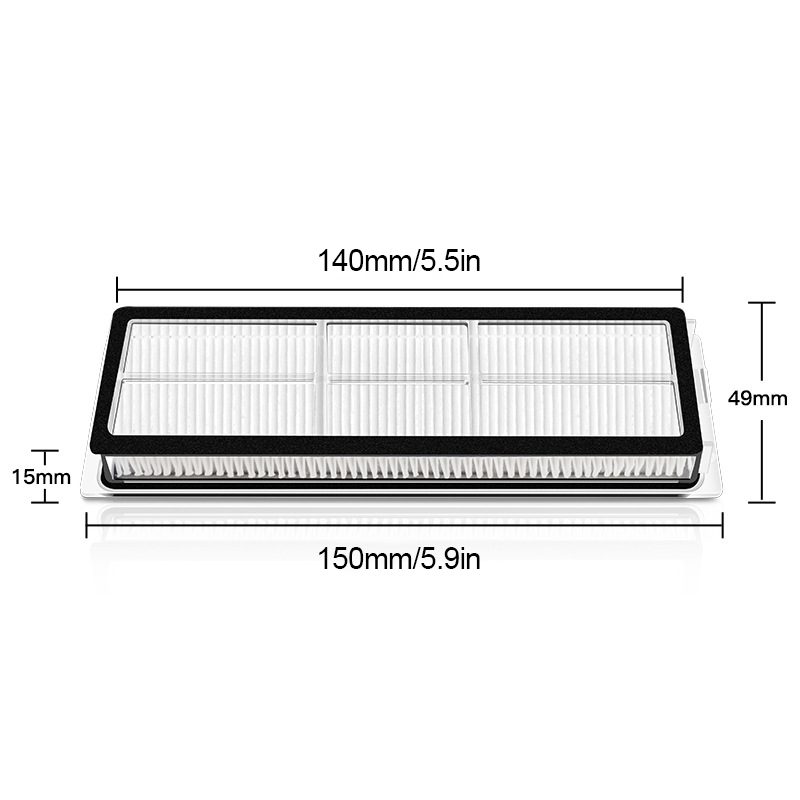 Kompatibel Für Dreame F9, Xiaomi Mijia 1C 2C 1T STYTJ01ZHM Ersatz Zubehör Wichtigsten Seite Pinsel Hepa-Filter Mopp Tuch teile