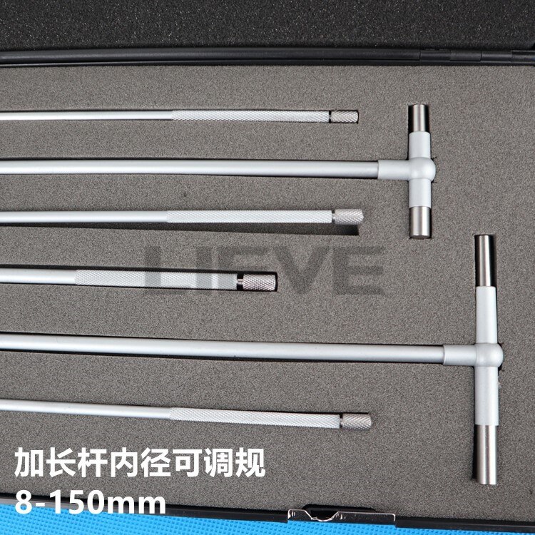 Industrial grade chrome Extension rod inside diameter Adjustable Telescopic gauge Inside diameter gauge Inner hole gauge 8-150m