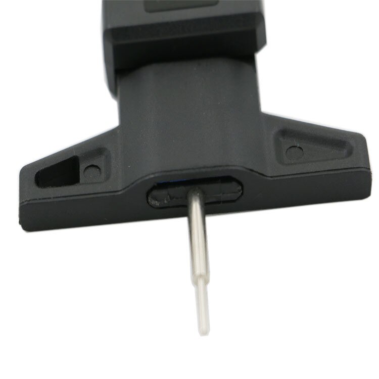 Digitaalinen syvyysmittari jarrusatula kulutuspinnan syvyysmittari lcd-renkaan kulutuspinnan mittari autonrenkaille 0-25.4mm mittaustyökalu jarrusatula