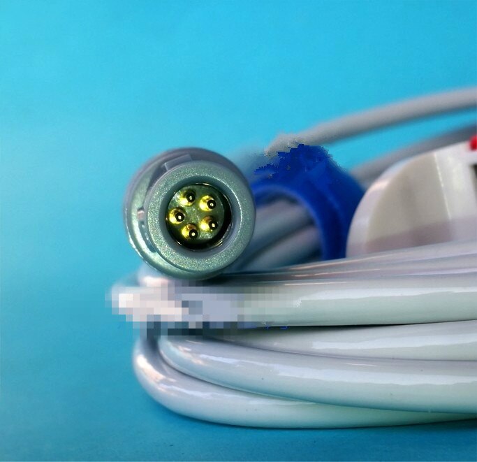 Goldway ECG Spo2 probe blood oxygen probe 5-pin single slot for Goldway UT4000A, UT4000B, UT4000C, UT4000F, etc.