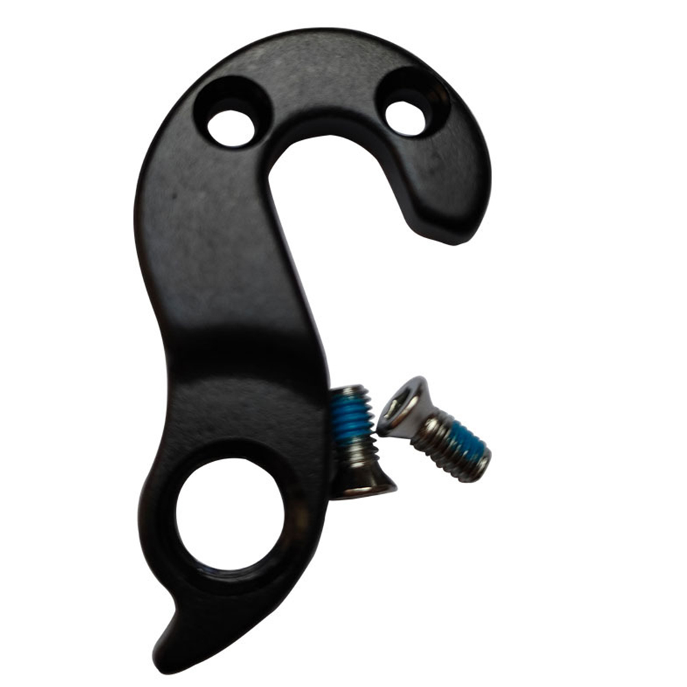 Gancho trasero de bicicleta, juego de repuesto de suspensión de cambio, accesorios de ciclismo negros, aleación de aluminio,