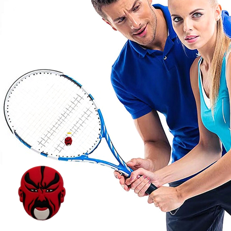 1Pc Leuke Tennisracket Trillingen Tennis Dempers Racket Schokabsorberende Zachte Siliconen Racket Demper voor Racquetball