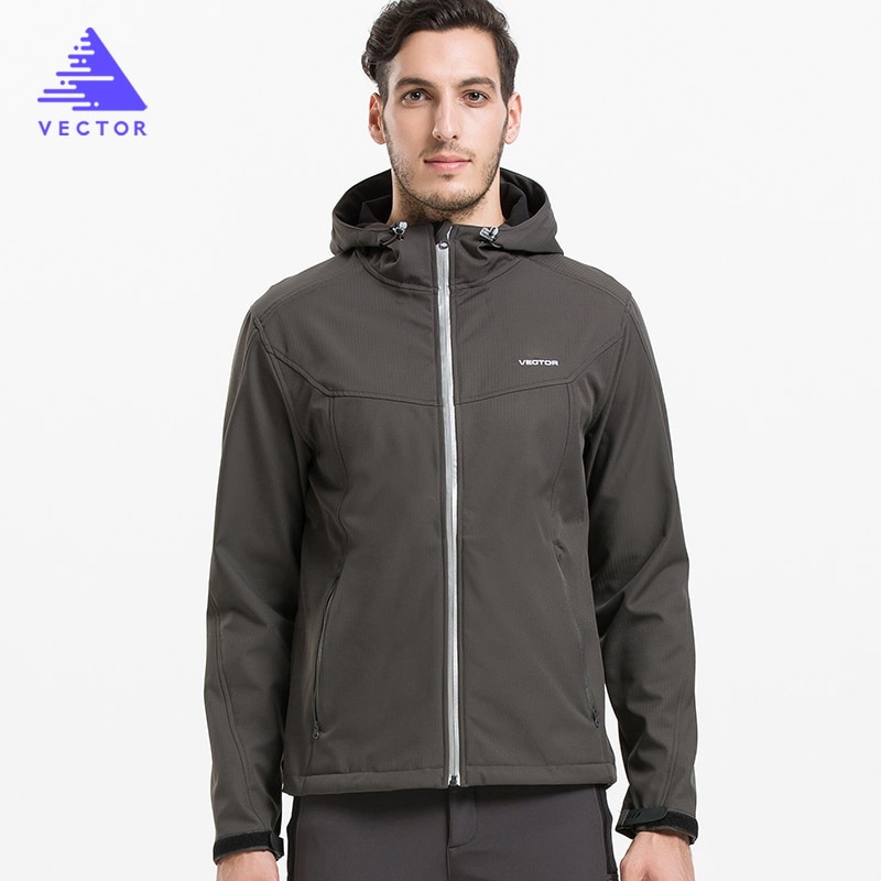 Vektori softshell takki miesten ulkotakki tuulenpitävä vedenpitävä takki miehille retkeilytakit sade tuulitakki 60025
