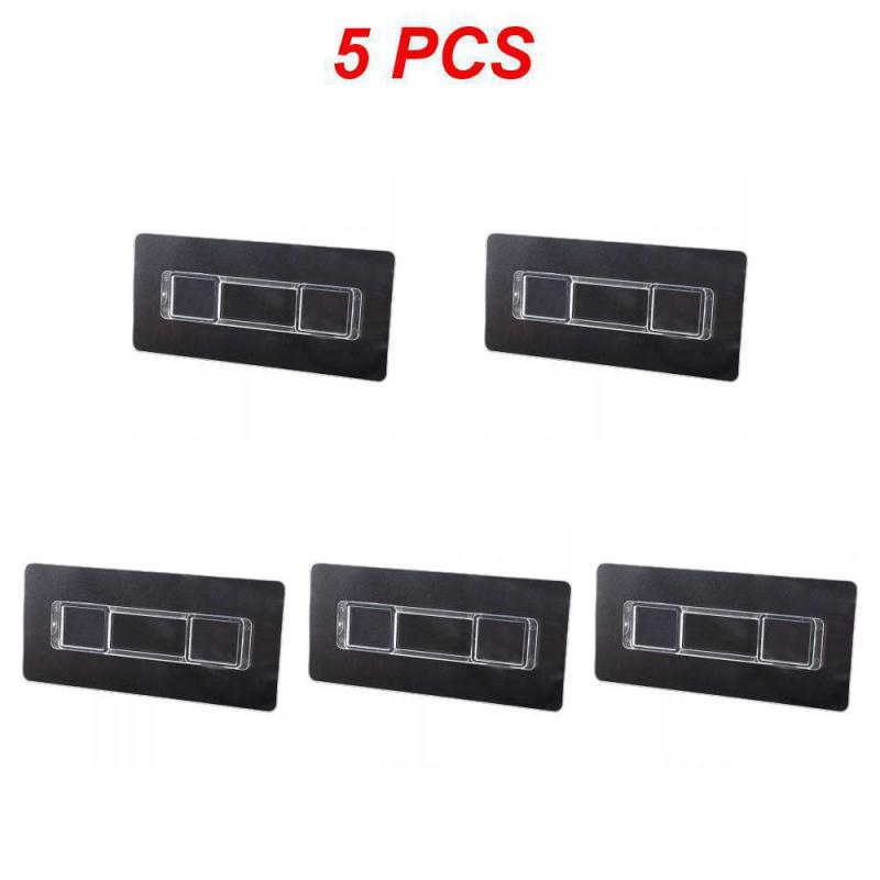 Pegatina adhesiva para soporte de cepillo de dientes, toallero, estante de cocina para baño, pegamento fuerte sin clavos para pared, parche sin perforaciones: Verde claro