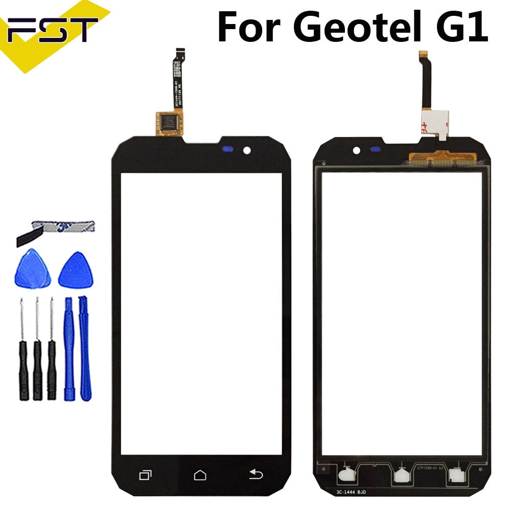 5.0 &#39;&#39; Touch Screen Digitizer For Geotel G1 Front Glass Lens Mobile Phone Touch Panel Sensor Tools+Tape Touchscreen