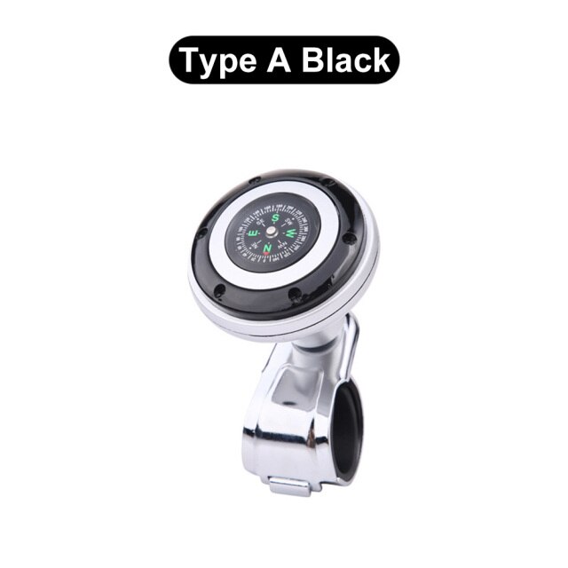 Auto Lenkrad Spinner Knopf Kompass 360-grad Energie Griff Ball Booster Für Auto Fahrzeug Lenkrad Auto Drehen helfer: 2