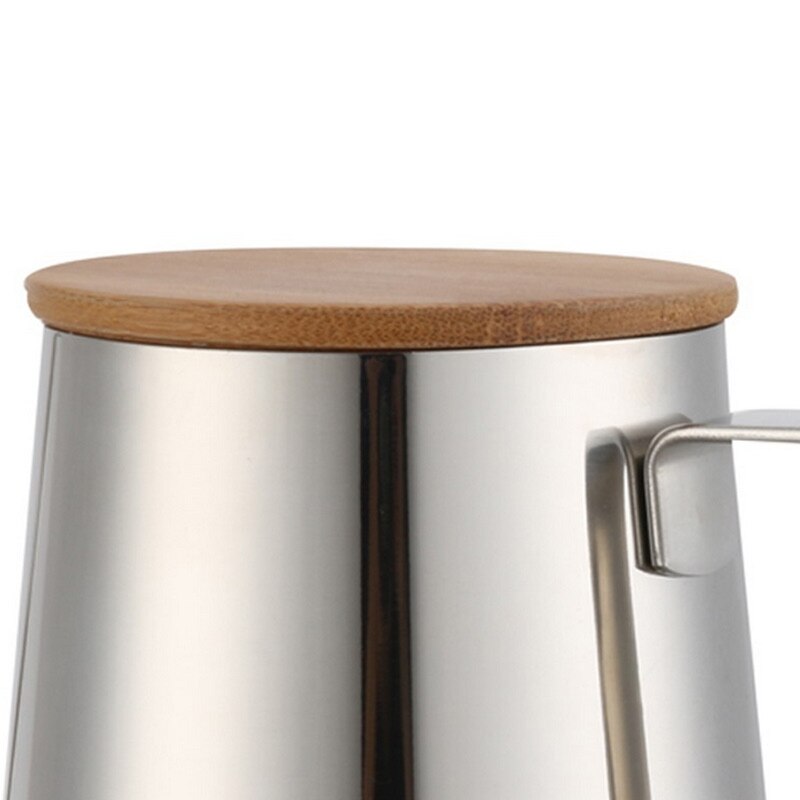 Handheld Stainless Steel Teapot Drip Coffee Pot Non-stick Drip Long Spout Kettle Cup Home Kitchen Tea Tools 250ml/350ml #2