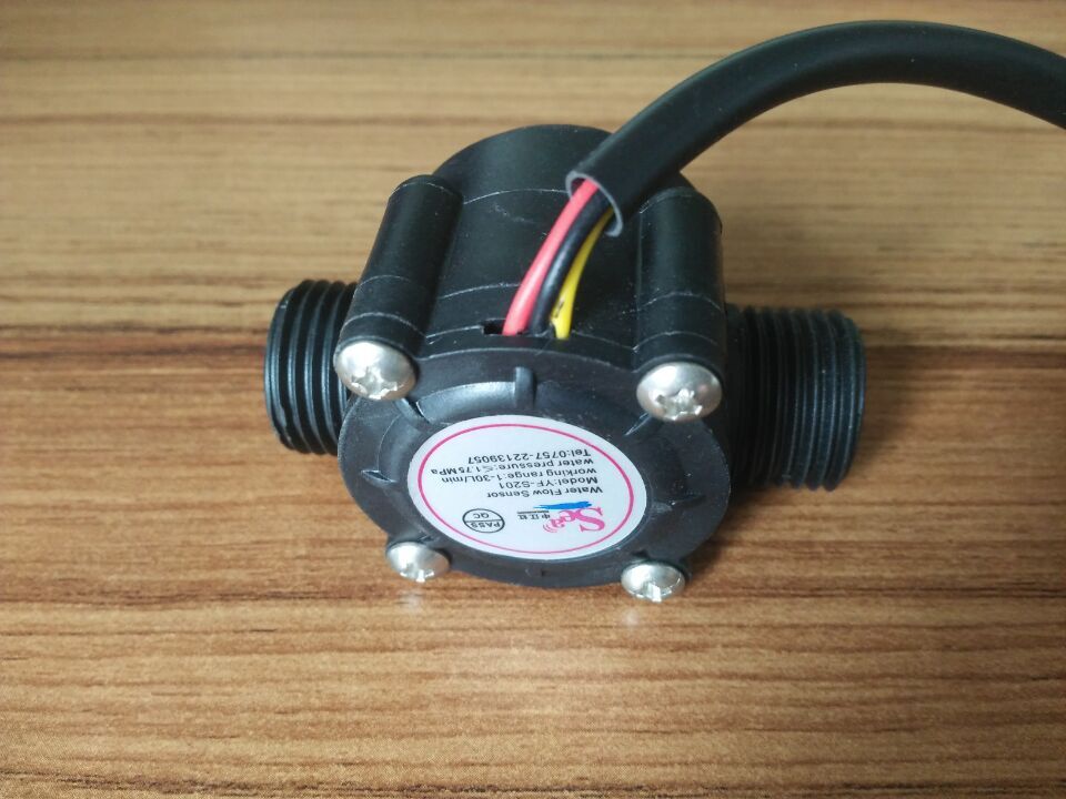 1Pcs 1-30L/min 1.75MPa Water Flow Sensor Flowmeter Hall Flow Water Sensor