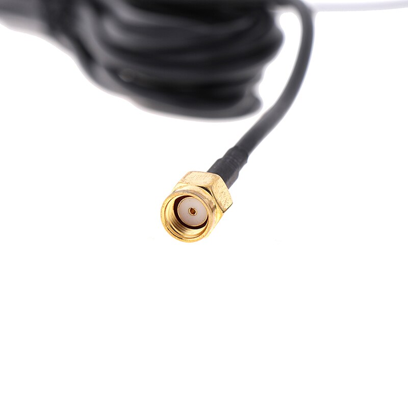 Antenne rallonge câble 3M longueur RP-SMA mâle à femelle WiFi Base magnétique pour routeur carte réseau sans fil de cuivre pur