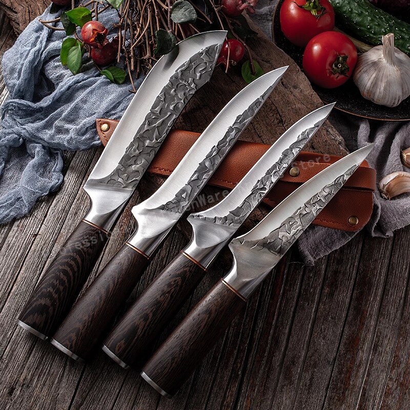 Forged Hammer Chopping Knife Boning Knife Kitchen Kitchen Knife Stainless Steel Meat Cleaver Slicing Knife Cooking Knife