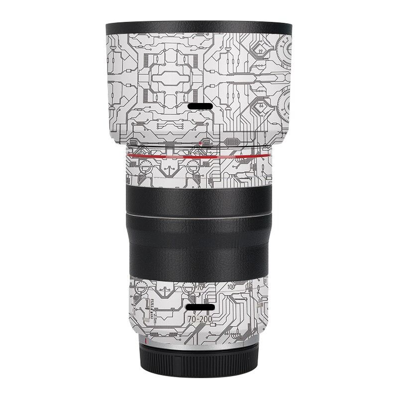 RF70-200 F4/Rf 70200 Lens Vinyl Decal Skin Wrap Cover Voor Canon RF70-200mm F4 L Is Usm Lens Sticker cover Film: Fantasy White