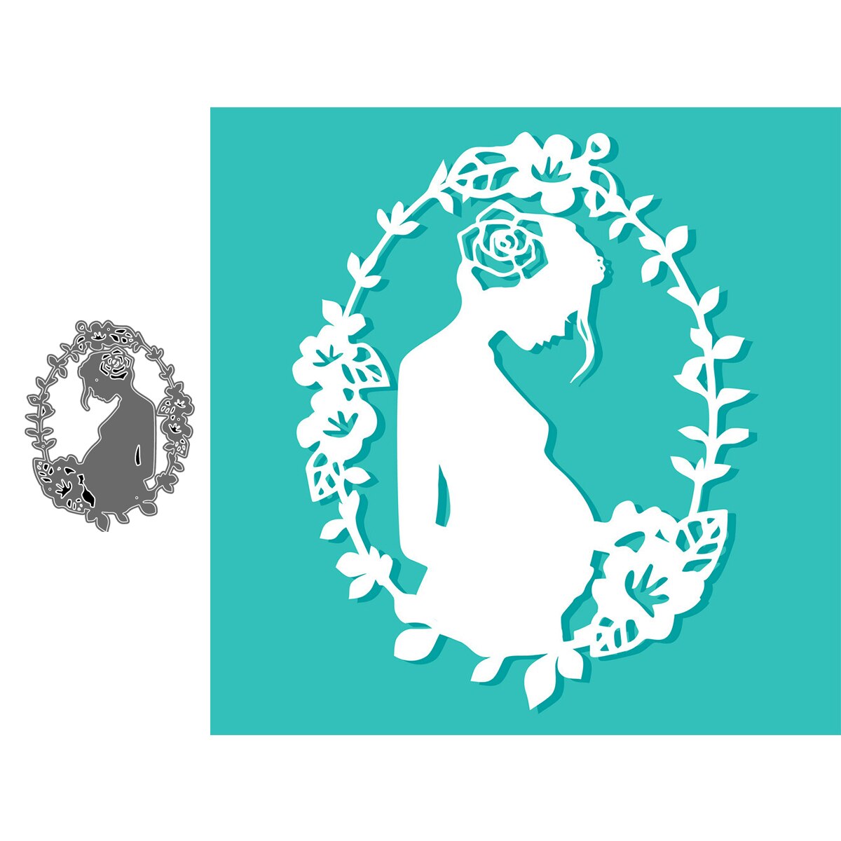 Wedding Anniversary Love Frame Metal Cutting Dies Diy Emboss Stencil Scrapbooking Dies For Card Making