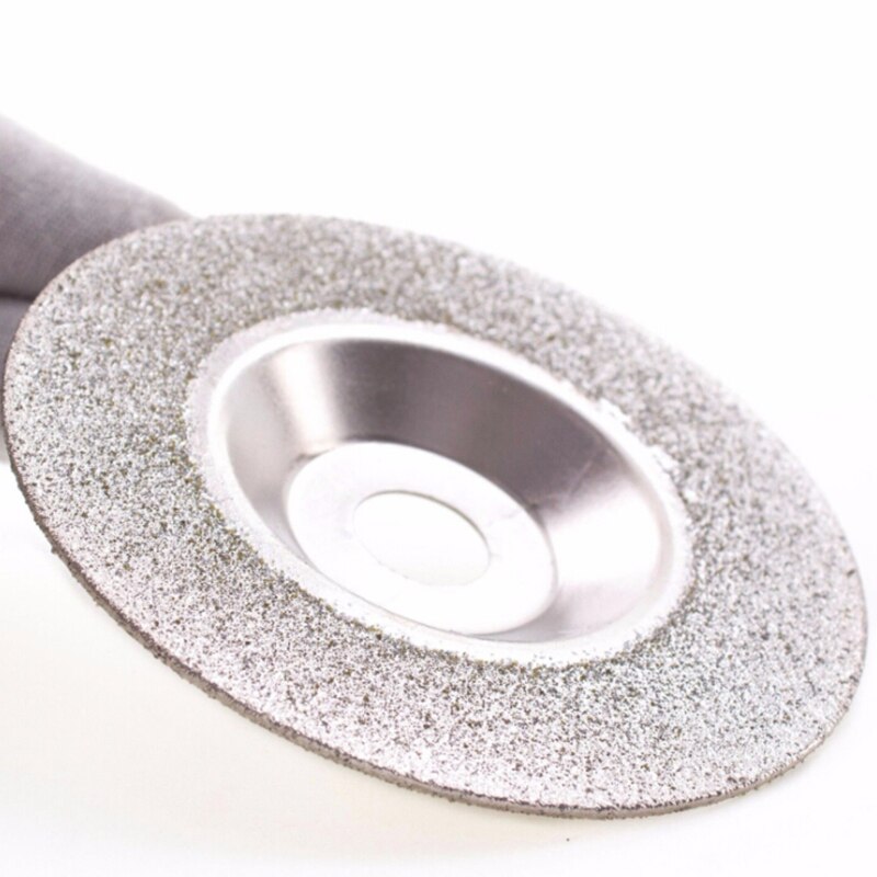 Coarse Coated Grinding Disc Glass Angle Grinders 16mm Wheel For Angle 4\" 100mm 60Grit