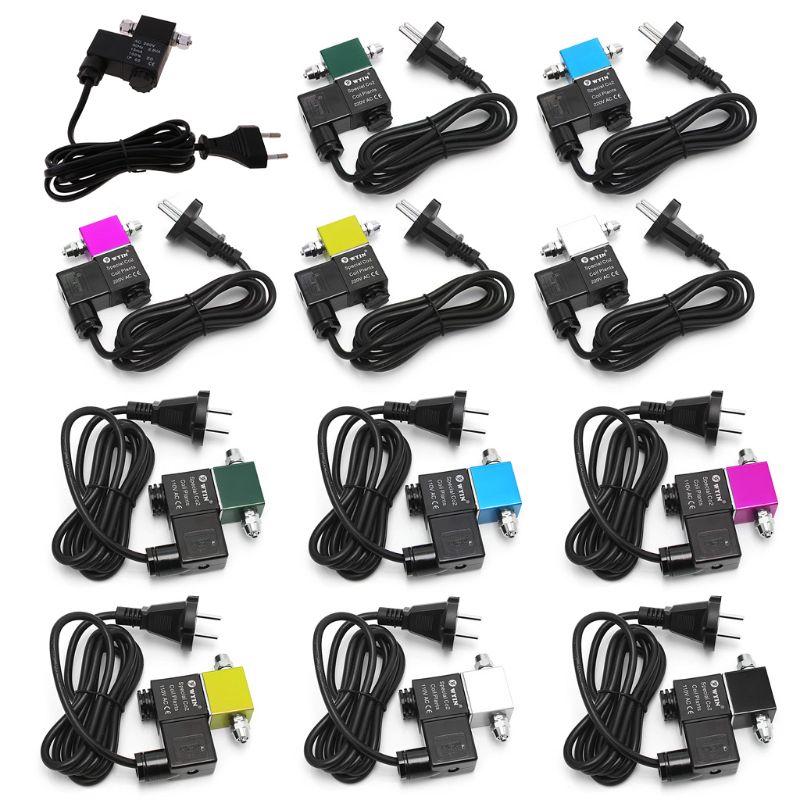 110V/220V EU US Plug 50Hz CO2 Aquarium System Magnetic Solenoid Valve Regulator