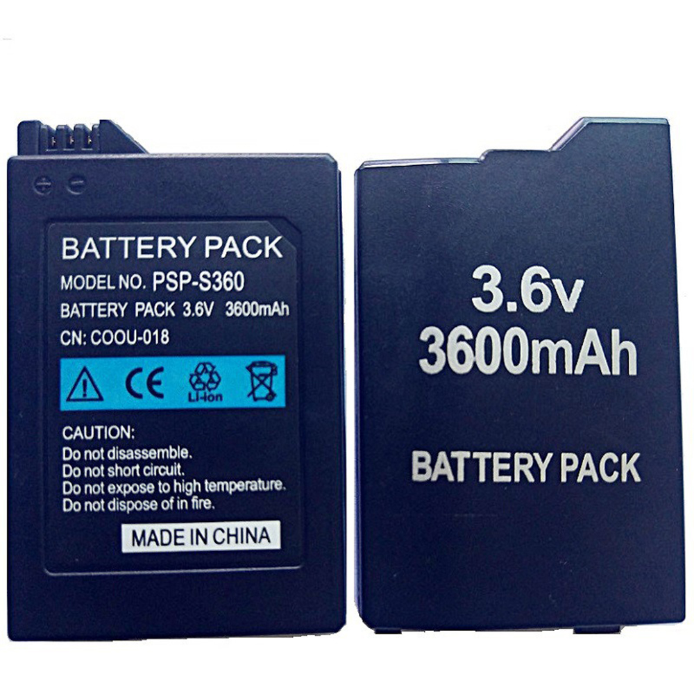 1 Stuks Batterij Voor Sony PSP2000 PSP3000 Psp 2000 Psp 3000 Gamepad Playstation Portable Controller 3600 Mah Vervangend Batterijen