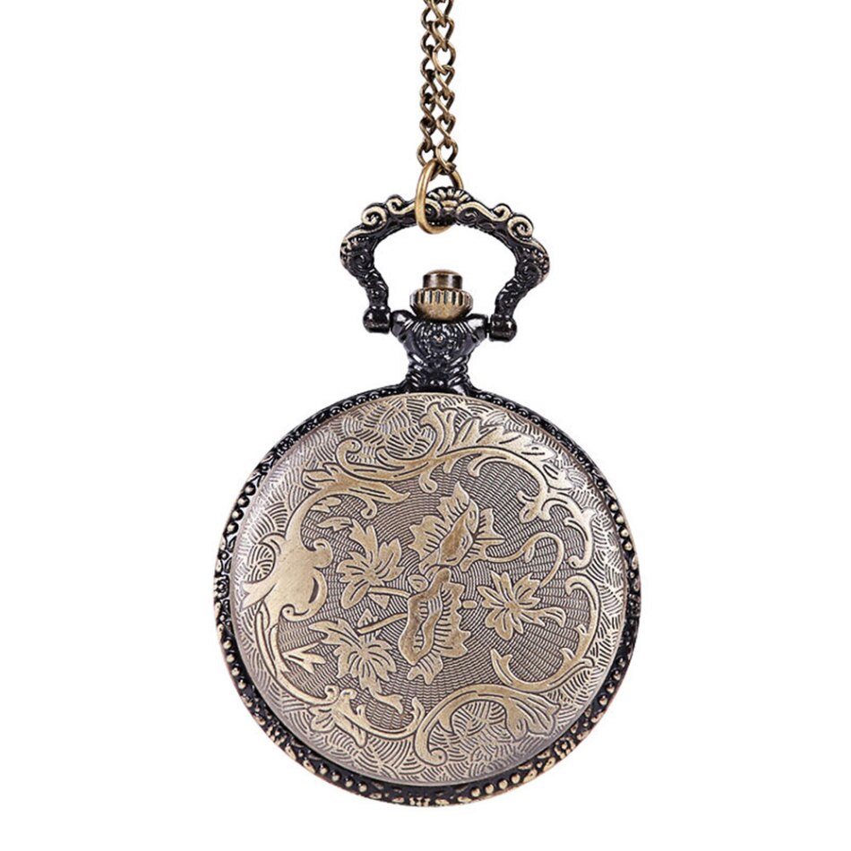 Chinese Antique Twelve Animals Pocket Watch Round Mirror Men Women Pig Animal Antique Pocket Watch Alloy Quartz Pocket Watch