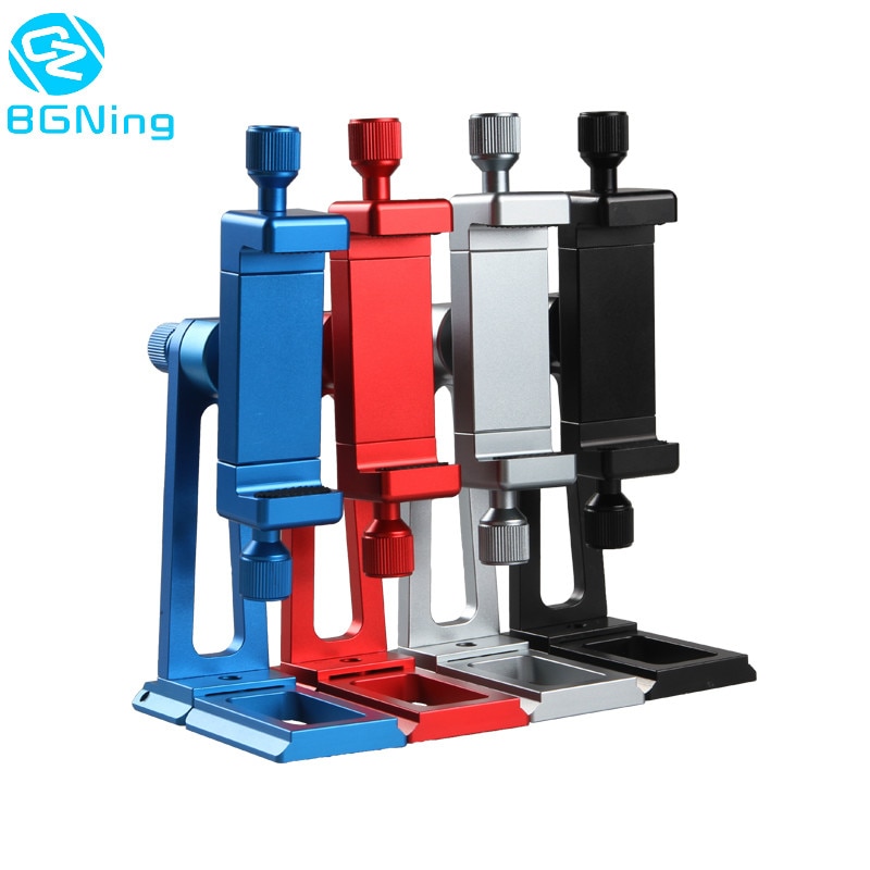 Phone Tripod Mount Arca-Style Quick Release Plate 360 Rotate for 6.8" Cell Phone Holder Bracket Clip Adapter for iPhone Samsung