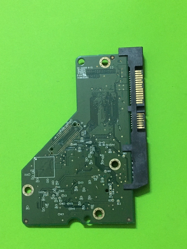WD-número de serie 2060, 771853, 000, Rev P1, 701477, 002, 771983, 001, medido