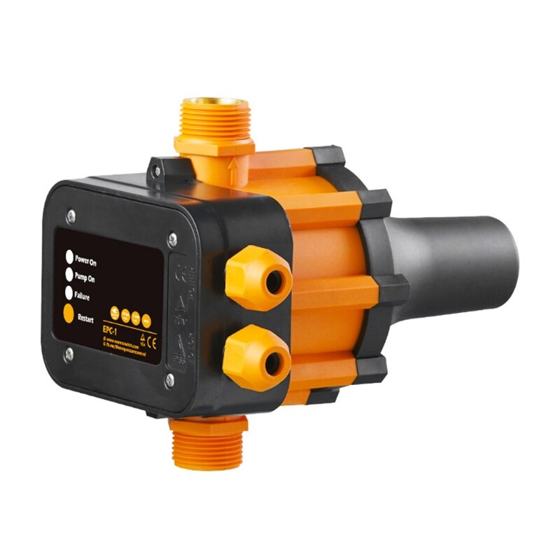 10A 220V-240VAC Automatic Electronic Pressure Switch IP65 Waterproof Adjustable Water Pump Pressure Controller T8NA