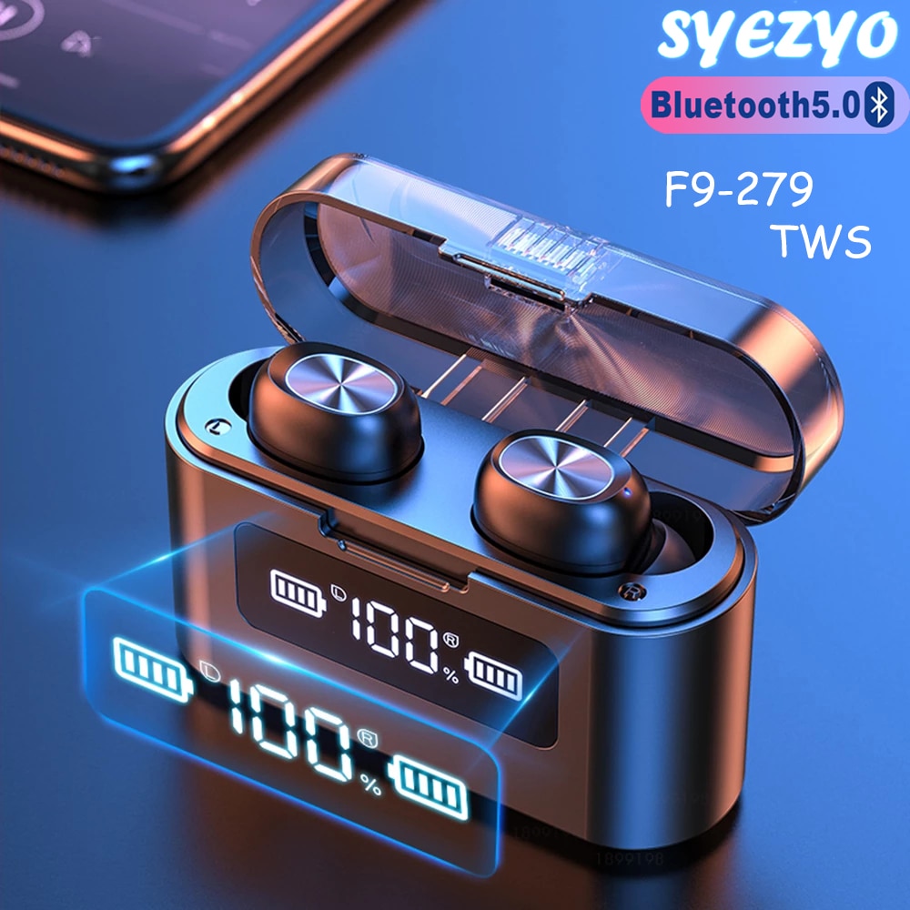 F9-279 TWS Bluetooth casque sans fil écouteurs Ipx7 étanche sport casque stéréo musique écouteurs fonctionne sur tous les Smartphones