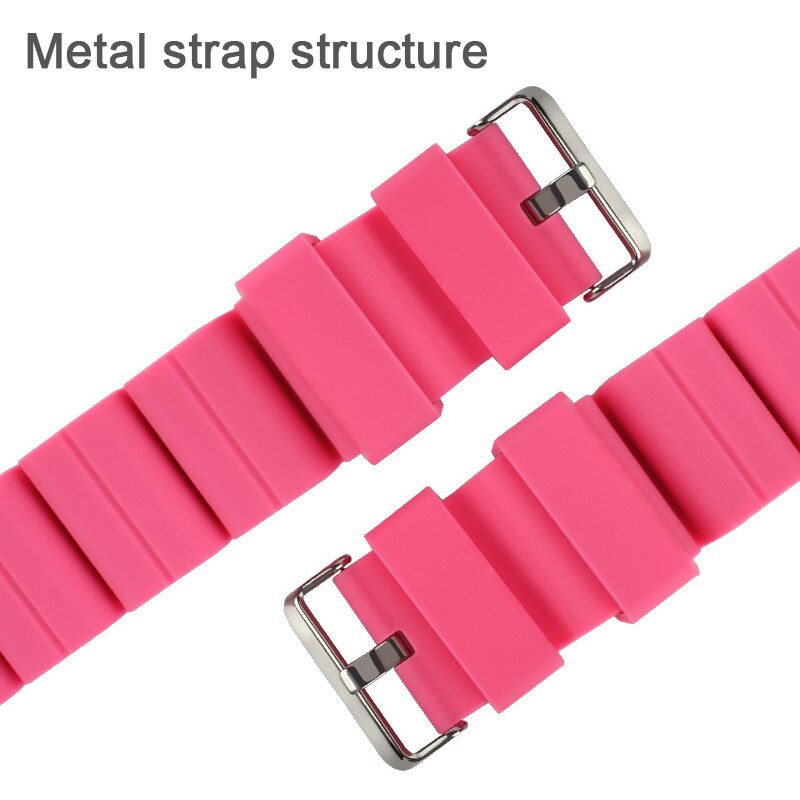 1 paar 500g Silikon Yoga Pilates Gewichteten Armbinde ÜSpund Sport Armbinde Handgelenk Gurt Sand Tasche Fitness Ausbildung Ausrügestochen