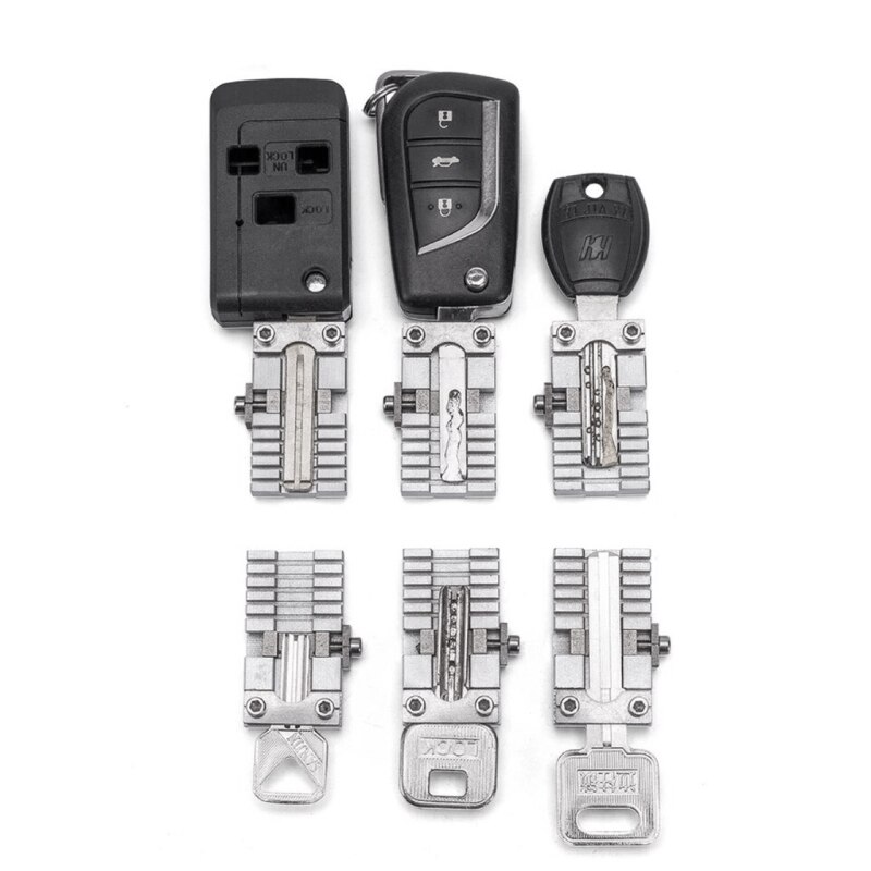 Key Clamping Fixture Duplicating Cutting Machine For Car Key Copy Tool Universal