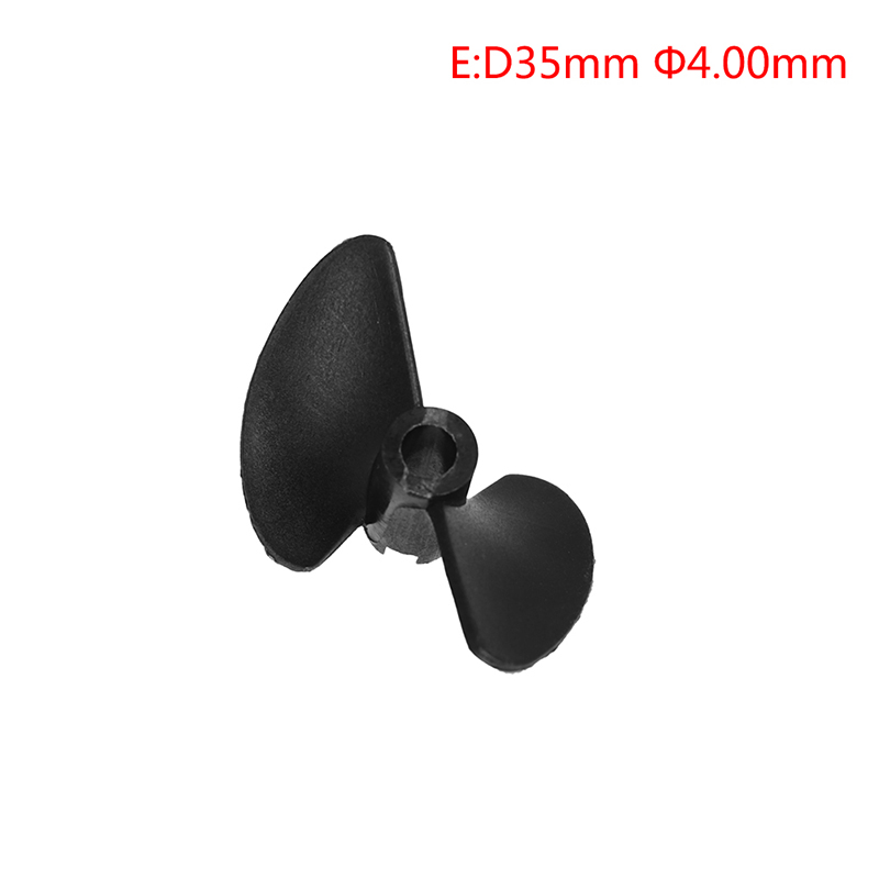 Hélice de dos palas para barco a control remoto, Modelo CW, paleta de nailon P40, hélice de eje de barco, diámetro 27/30/32/35/38/40/45/47MM: Morado