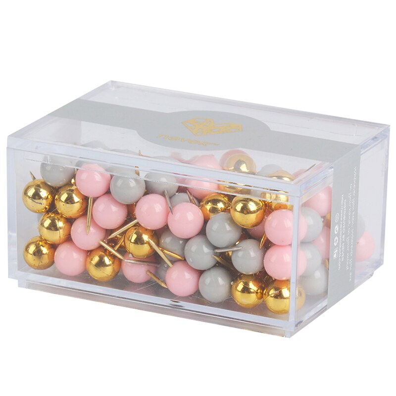 Boule liège agrafe Photo ongles bureau en plastique punaises épingle bureau pouce pointe pouce punaises épingle conseil liège perle tête broches
