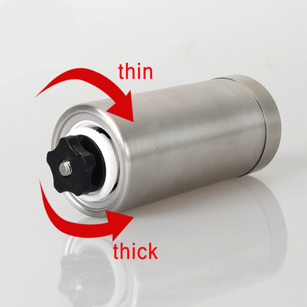 Handmatige koffiemolen, conische braammolen voor koffiebonen voor french press/turkish brew/espresso, robuust roestvrij staal