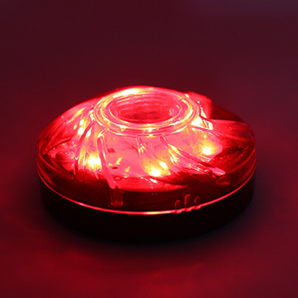 LED Emergency car Lights Road Flares Warning Night Lights Roadside Disc Beacon Red Blue Led Police road Led Light: Default Title