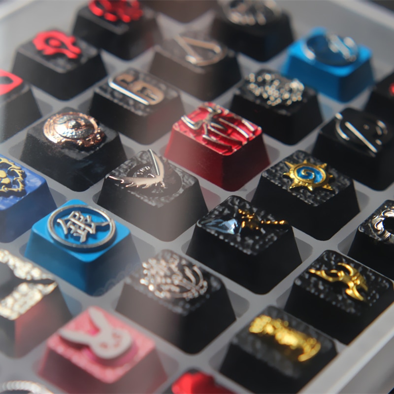 ESC Keycap Custom Aluminum Alloy Keycaps for Mechanical Keyboard CS DVA FATE R4 Height Stereoscopic