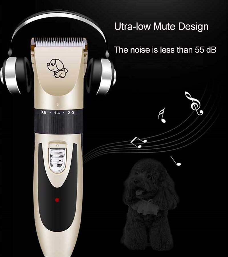 Tunna bästa sällskapsdjur hårklippare hund trimning klippmaskiner hund rakmaskin trimmer hårklippssats cortapelo elektrisk klippare