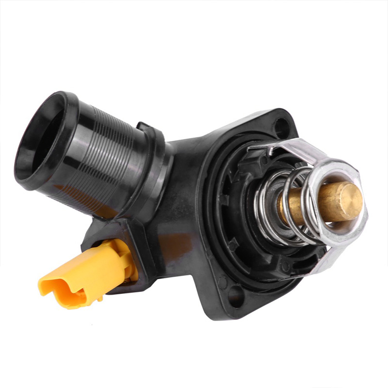 Termostato refrigerante para motor de coche con carcasa para Peugeot 206 207 Sw 1007 Bipper Tepee 1336Z2 termostatos y piezas de sistema de refrigeración