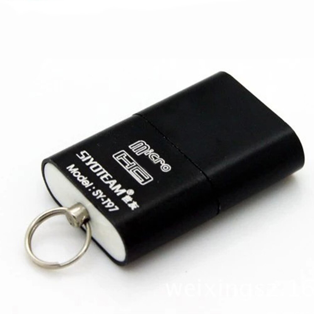 Portable High Speed Accessories Lightweight Anti-lost Practical Mini For TF Metal USB 2.0 Card Reader Plug And Play MICRO