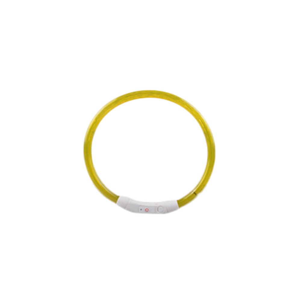 Rechargeable Usb Waterproof Pet Dog Collar Mascotas Perros Accesorios Collier Chien Ledlight Band Safety Pet Dog Collar: F