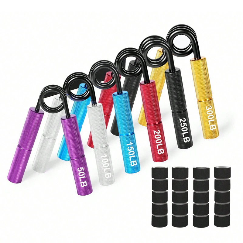 1pz 50LB-350LB Metallo Mano Pinza Rinforzo Dito Ginnico presa Forza Muscolare Braccia allenatore Recupero Polso Attrezzature da palestra